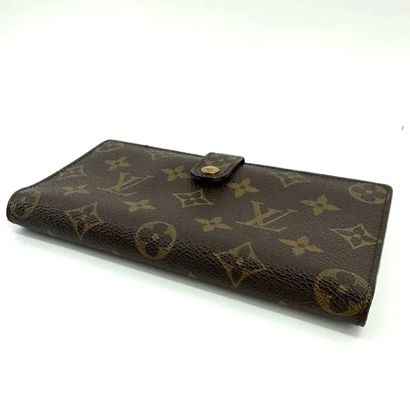 Louis Vuitton Vintage French Purse Long Wallet Kiss Lock - Picture 3 of 16